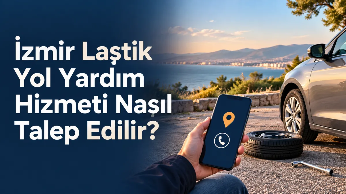 İzmir Lastik Yol Yardım Hizmeti Nasıl Talep Edilir?